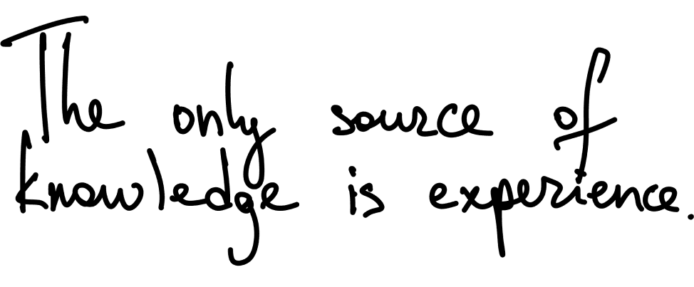 Handwritten Text