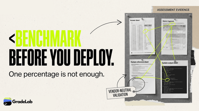 How to Benchmark AI Grading Accuracy Before Deployment